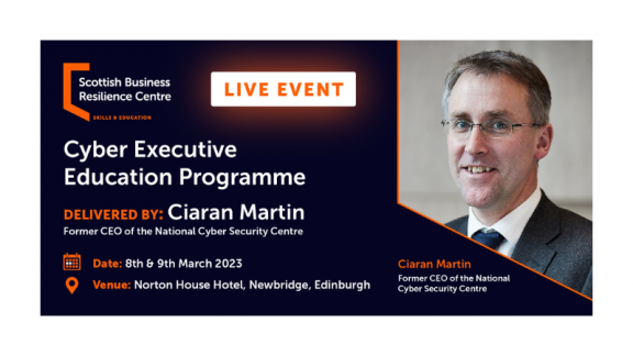 SBRC Cyber Executive Education - Ciaran Martin