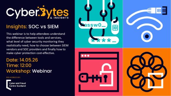 Cyber Byte - SOC vs SIEM - May 2026